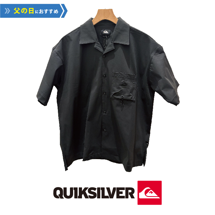 クイックシルバー：MW OPEN SHIRT